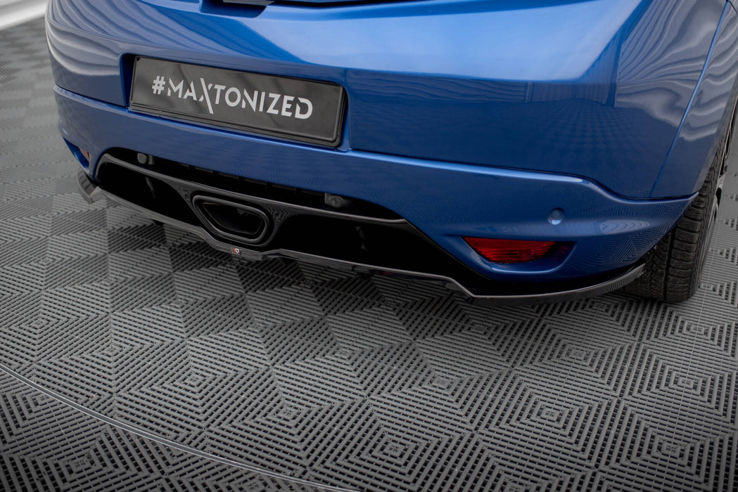Maxton Design Rear Splitter (with vertical bars) Renault Megane RS Mk3