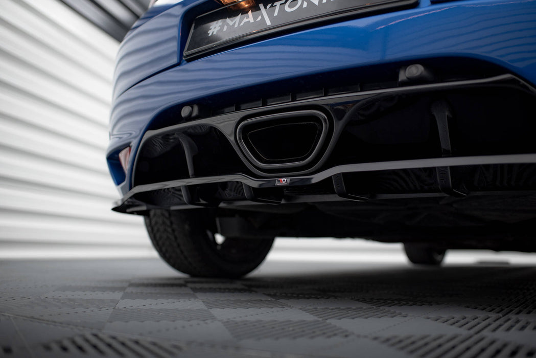 Maxton Design Rear Splitter (with vertical bars) Renault Megane RS Mk3
