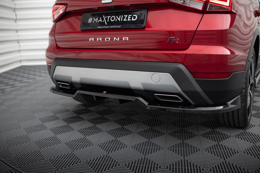 Maxton Design Rear Splitter (with vertical bars) Seat Arona FR Mk1