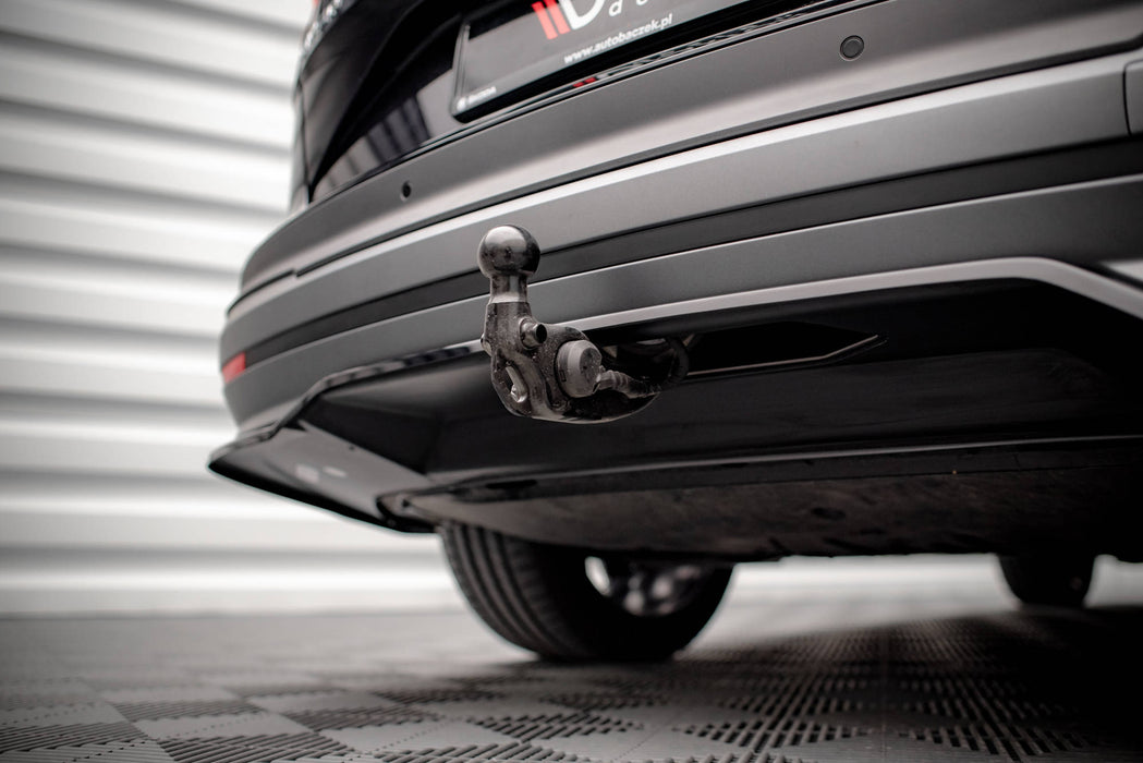 Maxton Design Rear Splitter (with vertical bars) Skoda Enyaq iV