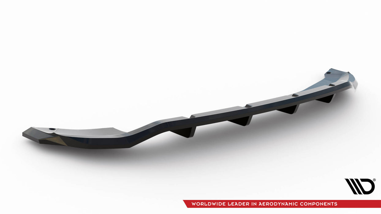 Maxton Design Rear Splitter (with vertical bars) Skoda Fabia Monte Carlo Mk4