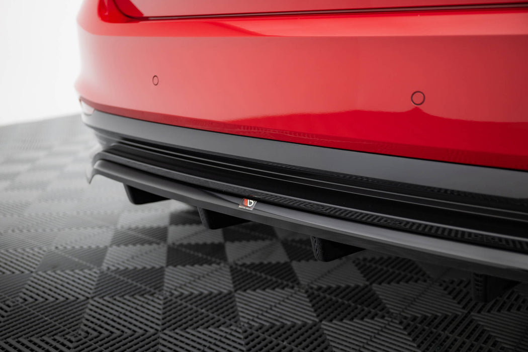 Maxton Design Rear Splitter (with vertical bars) Skoda Fabia Monte Carlo Mk4