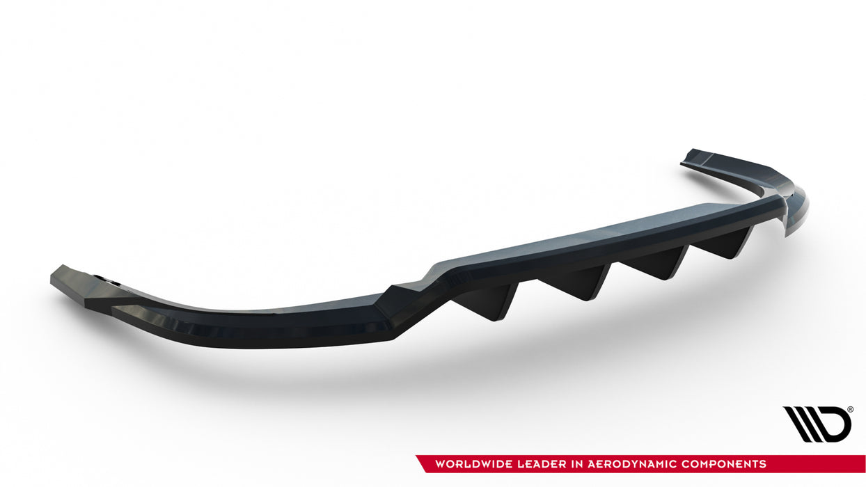Maxton Design Rear Splitter (with vertical bars) Skoda Kodiaq Mk2