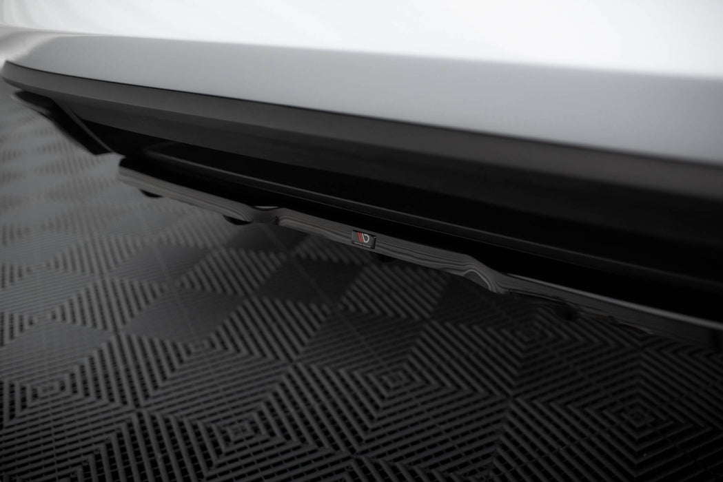 Maxton Design Rear Splitter (with vertical bars) Skoda Kodiaq RS Mk1 / Mk1 Facelift