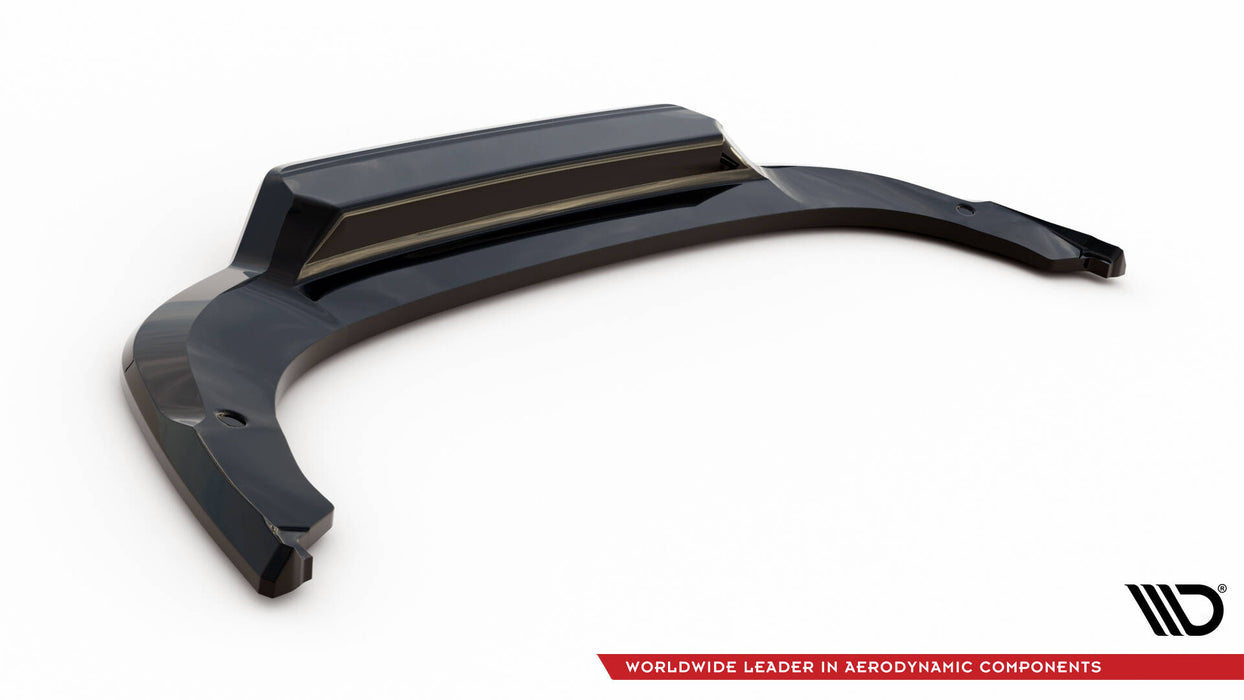 Maxton Design Rear Splitter (with vertical bars) Skoda Kodiaq Sportline Mk1 / Mk1 Facelift