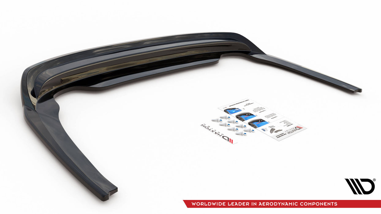 Maxton Design Rear Splitter (with vertical bars) Skoda Octavia Mk4