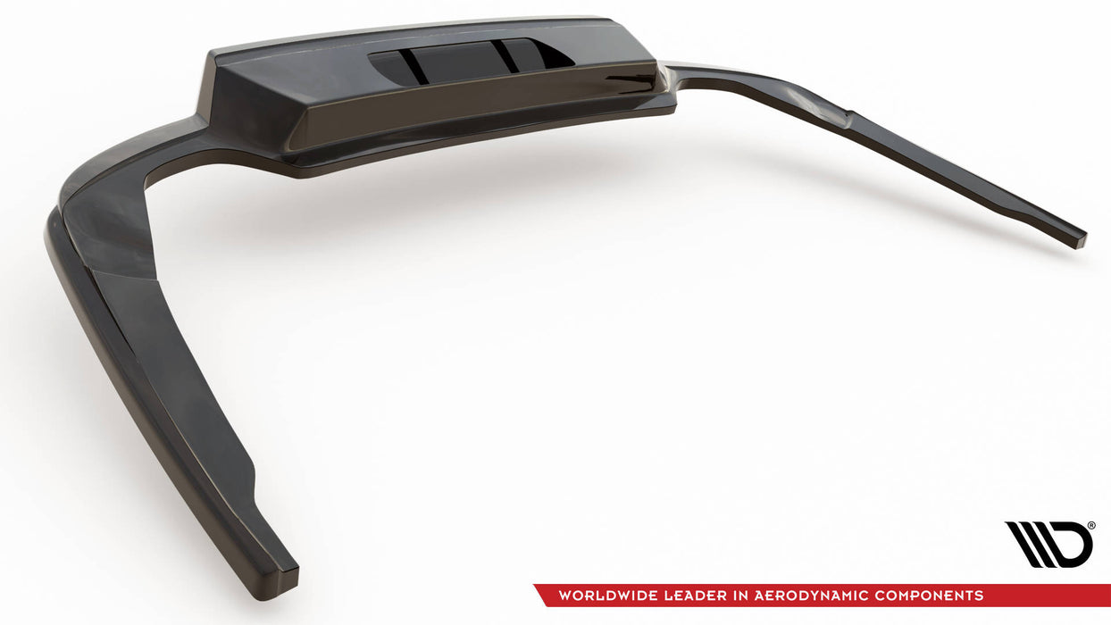 Maxton Design Rear Splitter (with vertical bars) Skoda Octavia Sportline Mk4