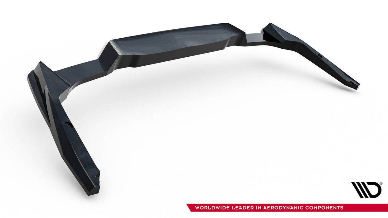 Maxton Design Rear Splitter (with vertical bars) Subaru Impreza WRX STI Mk3 Facelift