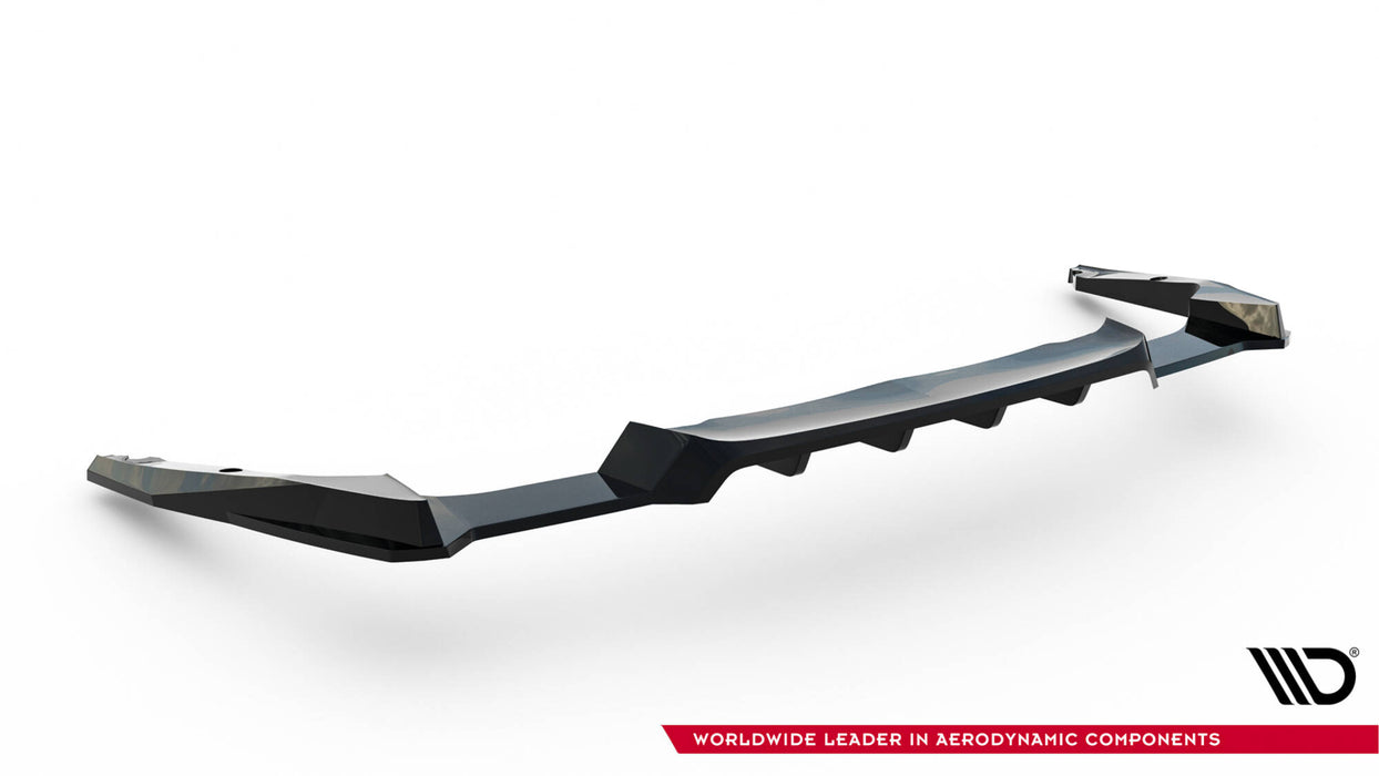 Maxton Design Rear Splitter (with vertical bars) Subaru Impreza WRX STI Mk3 Facelift