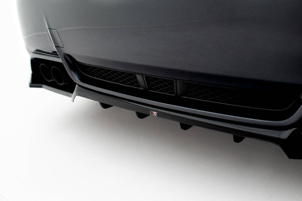 Maxton Design Rear Splitter (with vertical bars) Subaru Impreza WRX STI Mk3 Facelift