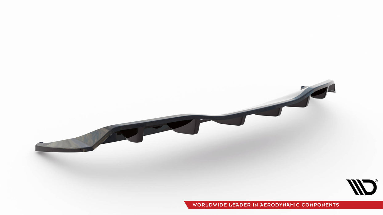 Maxton Design Rear Splitter (with vertical bars) Tesla Model Y