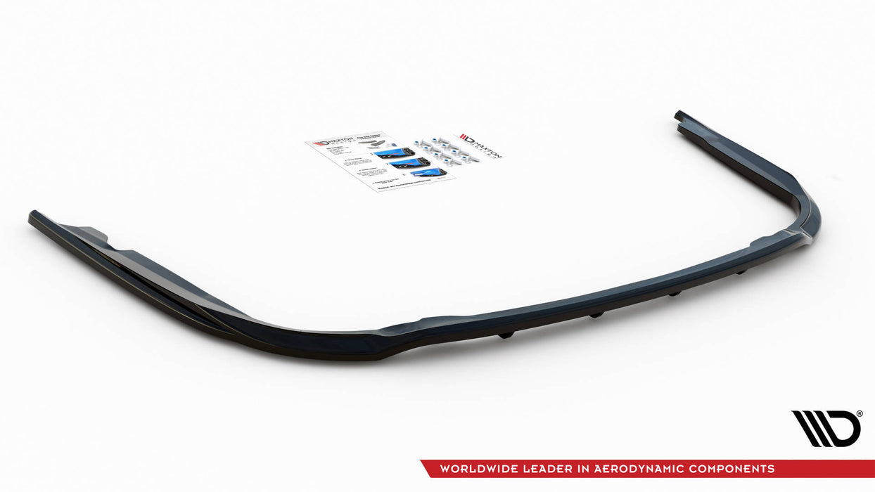 Maxton Design Rear Splitter (with vertical bars) Toyota Avensis Wagon Mk3 Facelift