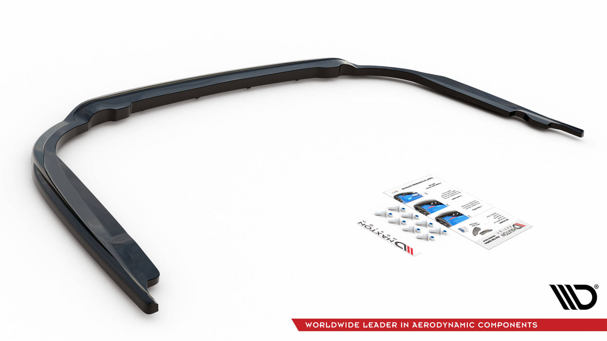 Maxton Design Rear Splitter (with vertical bars) Toyota Avensis Wagon Mk3 Facelift