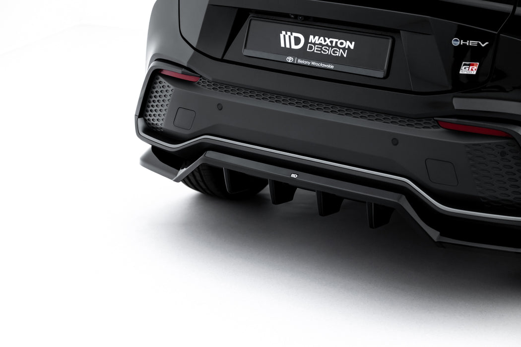 Maxton Design Rear Splitter (with vertical bars) Toyota C-HR Mk2
