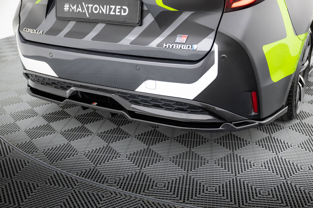 Maxton Design Rear Splitter (with vertical bars) Toyota Corolla GR Sport Touring Sports XII