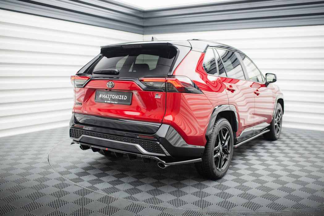 Maxton Design Rear Splitter (with vertical bars) Toyota RAV4 GR Sport Mk5