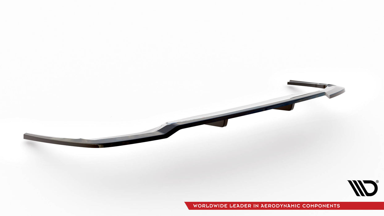 Maxton Design Rear Splitter (with vertical bars) V.1 Audi A4 S-Line B9 Facelift