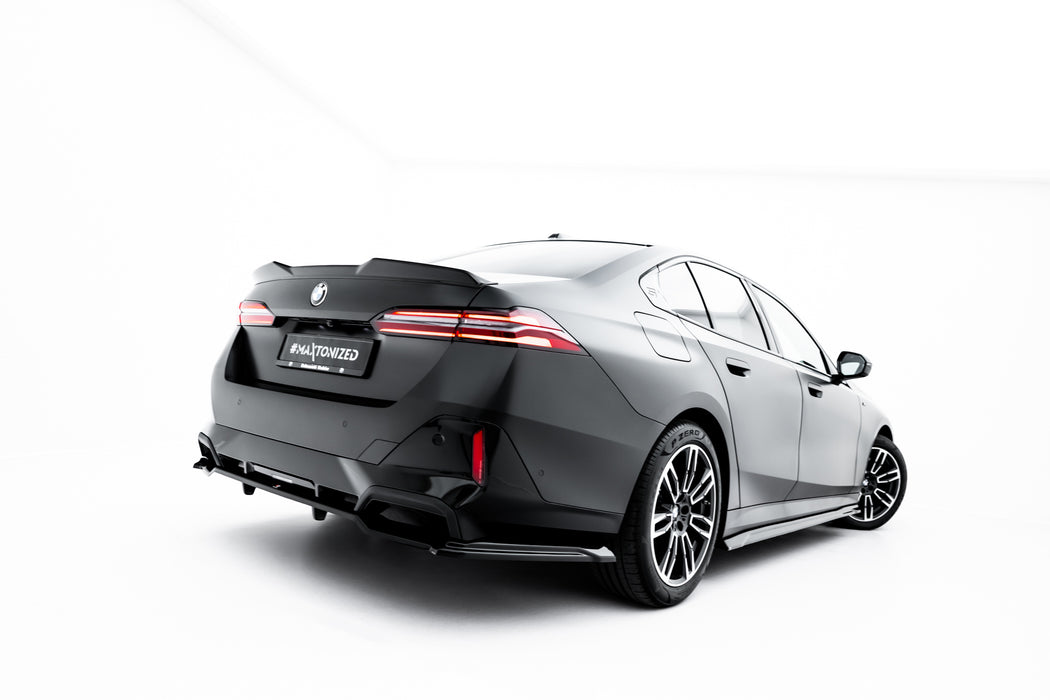 Maxton Design Rear Splitter (with vertical bars) V.1 BMW 5 / i5 M-Pack G60