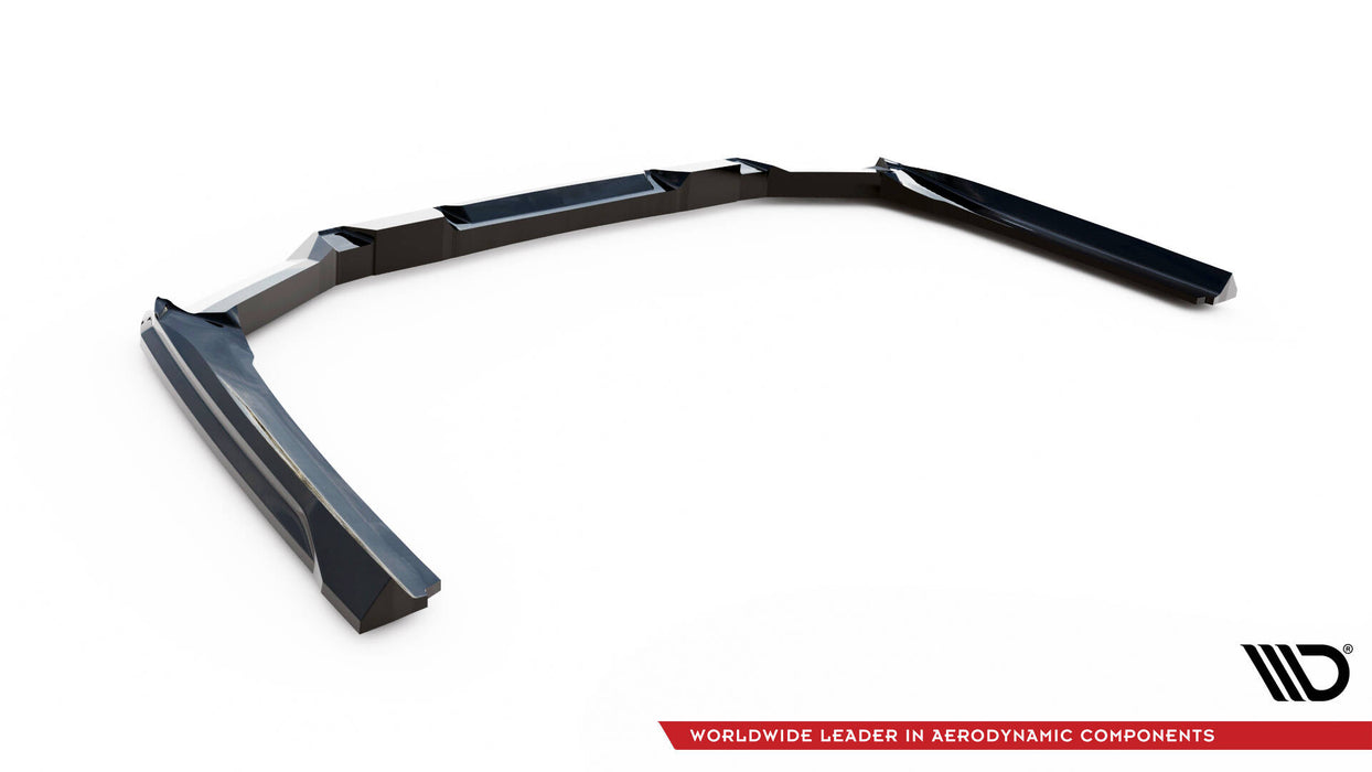 Maxton Design Rear Splitter (with vertical bars) V.1 BMW 5 / i5 M-Pack G60