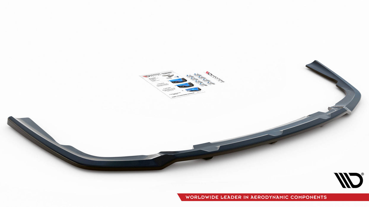 Maxton Design Rear Splitter (with vertical bars) V.1 BMW X6 M-Pack G06