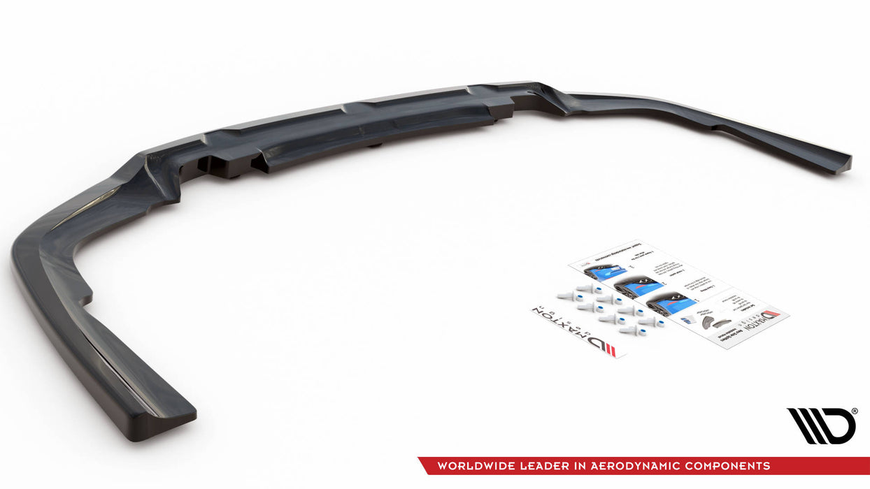 Maxton Design Rear Splitter (with vertical bars) V.1 BMW X6 M-Pack G06