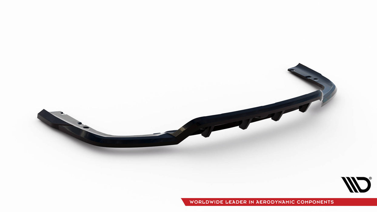 Maxton Design Rear Splitter (with vertical bars) V.1 BMW X6 M-Pack G06 Facelift