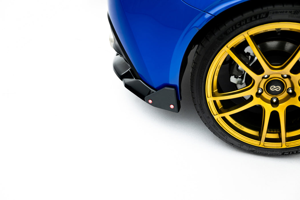 Maxton Design Rear Splitter (with vertical bars) V.1 + Flaps Subaru BRZ Mk2