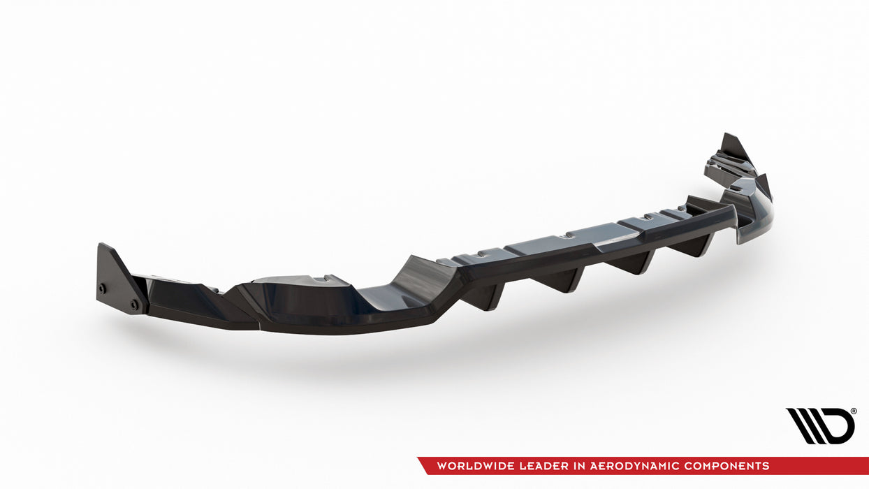 Maxton Design Rear Splitter (with vertical bars) V.1 + Flaps Toyota GR86 Mk1