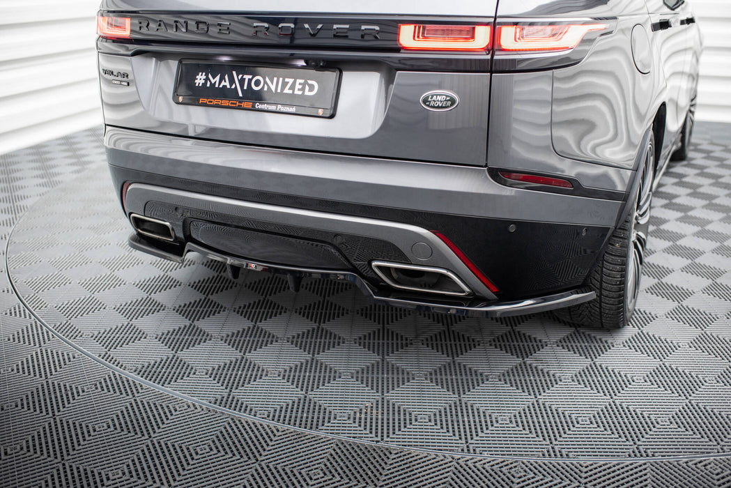 Maxton Design Rear Splitter (with vertical bars) V.1 Land Rover Range Rover Velar R-Dynamic Mk1