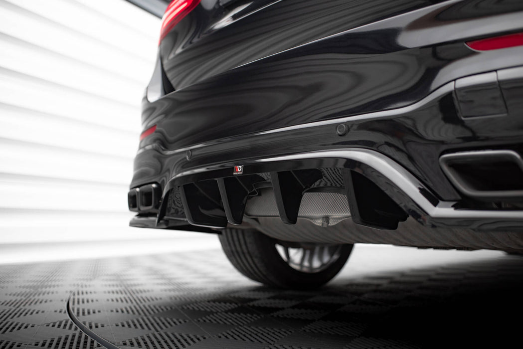 Maxton Design Rear Splitter (with vertical bars) V.1 Mercedes-AMG GLC 63 SUV X253
