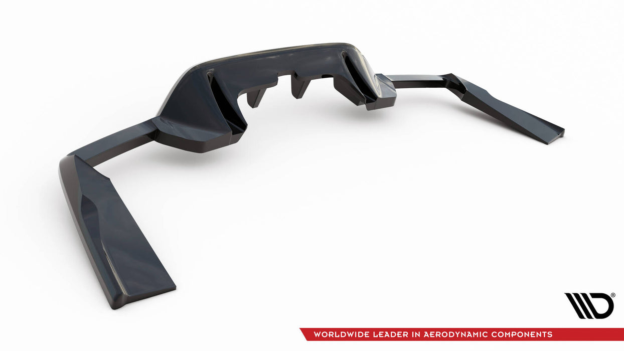 Maxton Design Rear Splitter (with vertical bars) V.1 Mercedes-AMG GLC 63 SUV X253