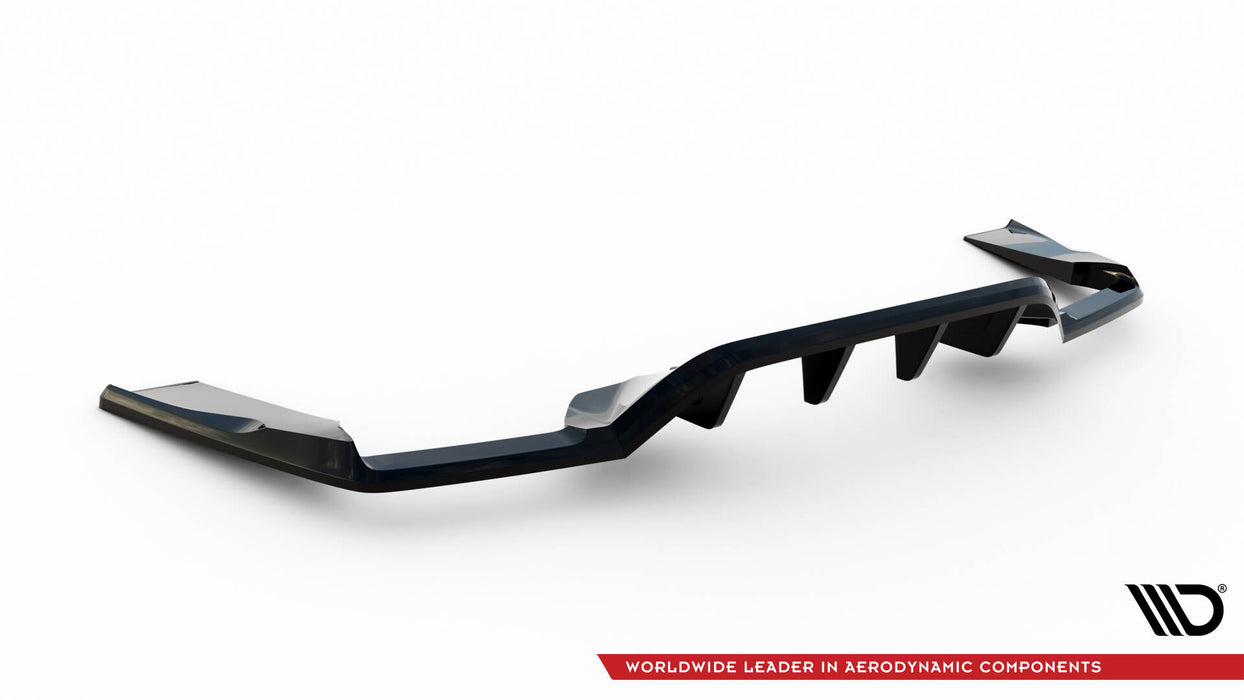 Maxton Design Rear Splitter (with vertical bars) V.1 Mercedes-AMG GLC 63 SUV X253