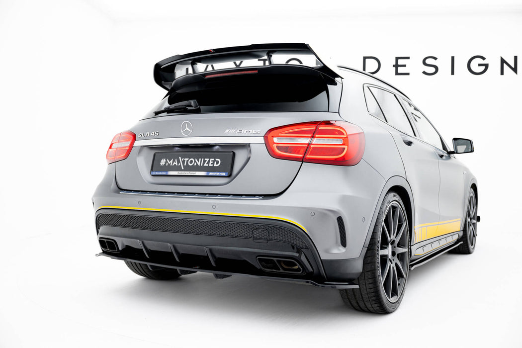 Maxton Design Rear Splitter (with vertical bars) V.1 Mercedes-Benz GLA 45 AMG