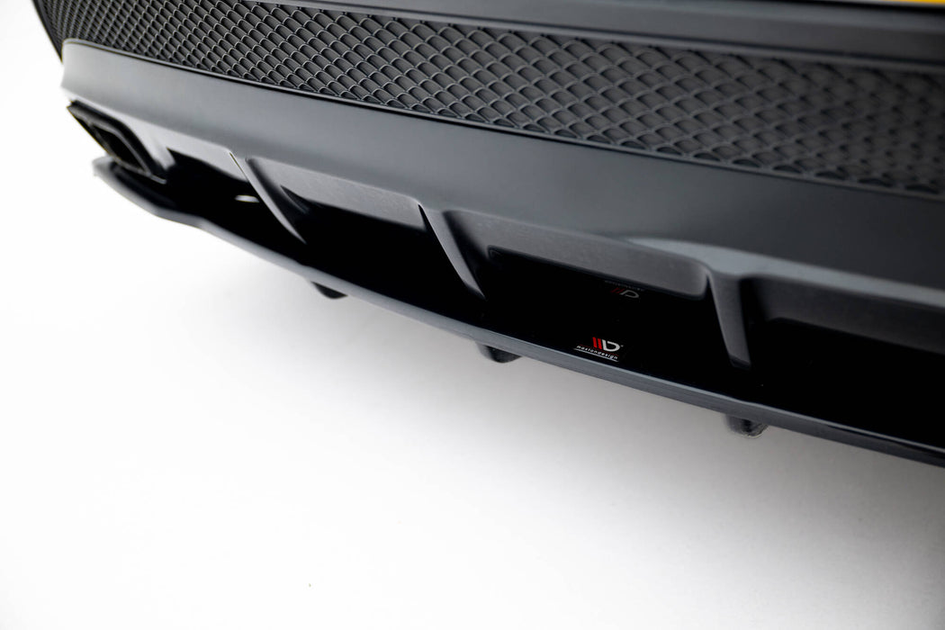 Maxton Design Rear Splitter (with vertical bars) V.1 Mercedes-Benz GLA 45 AMG
