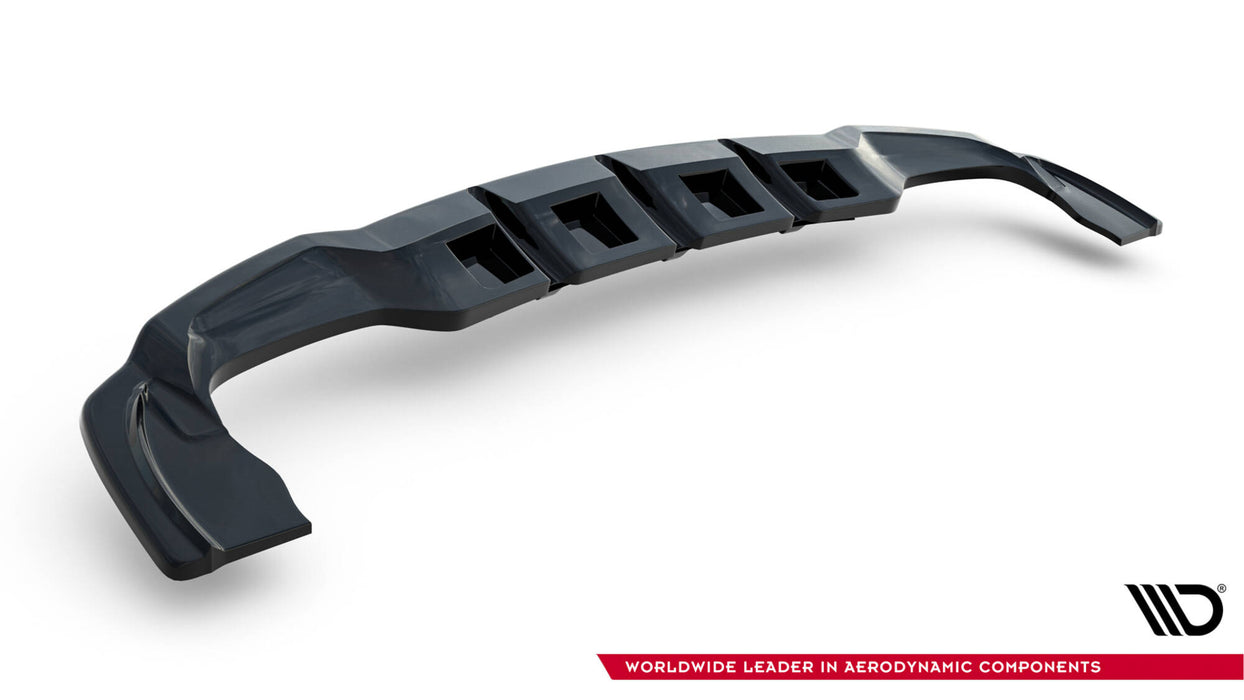 Maxton Design Rear Splitter (with vertical bars) V.1 Mercedes-Benz GLA 45 AMG