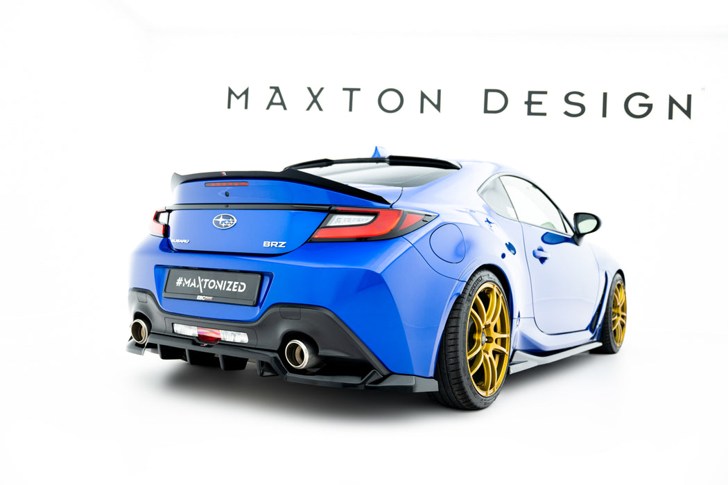 Maxton Design Rear Splitter (with vertical bars) V.1 Subaru BRZ Mk2