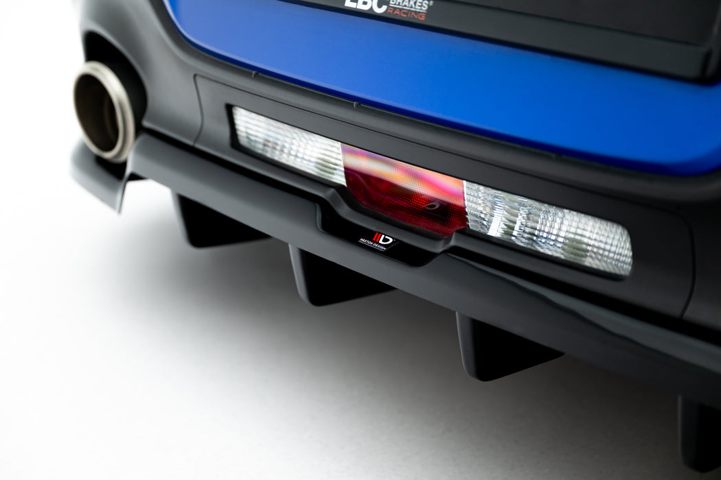 Maxton Design Rear Splitter (with vertical bars) V.1 Subaru BRZ Mk2