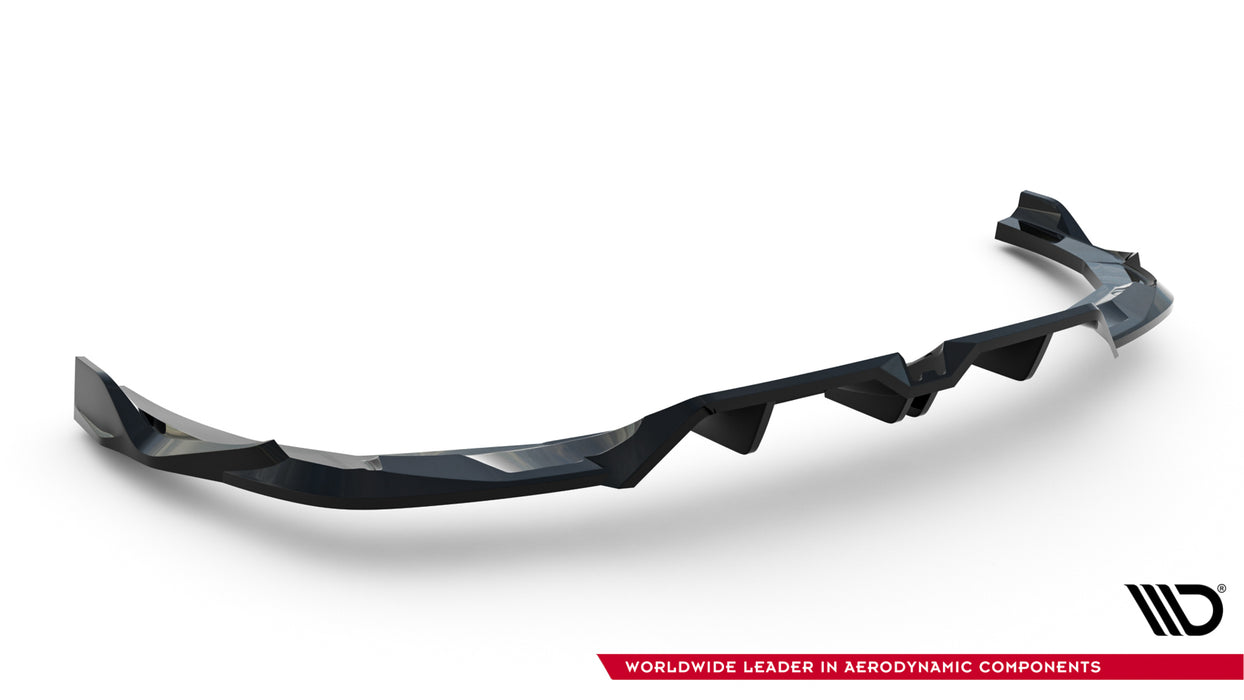 Maxton Design Rear Splitter (with vertical bars) V.2 Audi RS3 Sedan 8Y Facelift