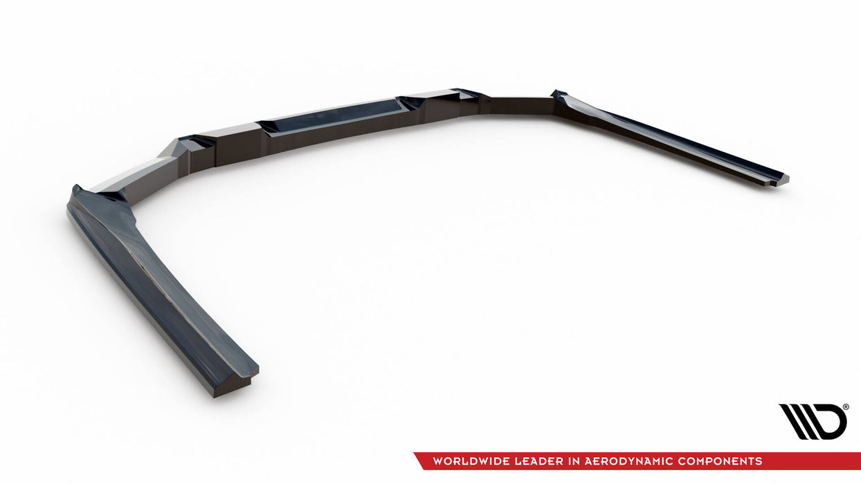 Maxton Design Rear Splitter (with vertical bars) V.2 BMW 5 / i5 M-Pack G60