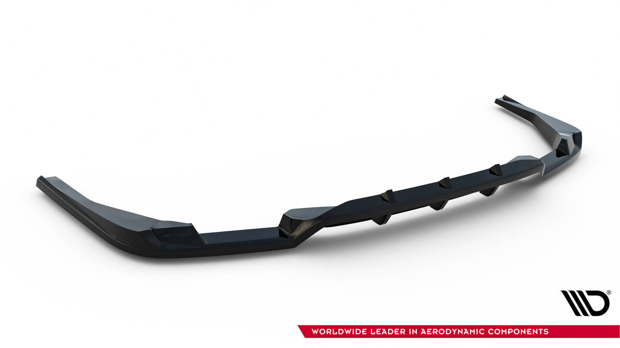 Maxton Design Rear Splitter (with vertical bars) V.2 BMW X4 M-Pack G02 Facelift