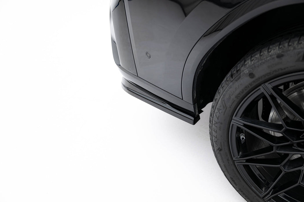 Maxton Design Rear Splitter (with vertical bars) V.2 BMW X4 M-Pack G02 Facelift