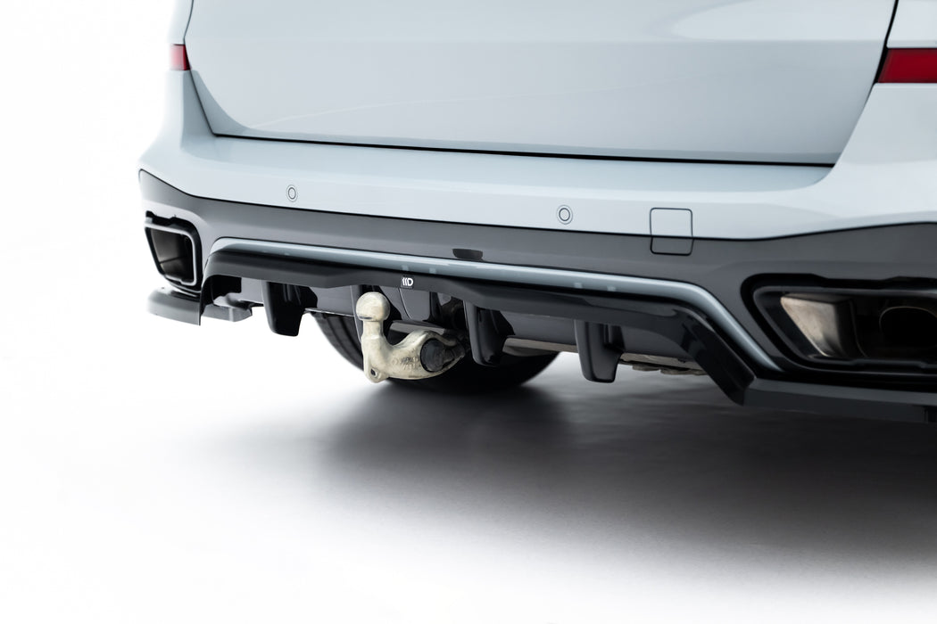 Maxton Design Rear Splitter (with vertical bars) V.2 BMW X5 M-Pack G05 Facelift