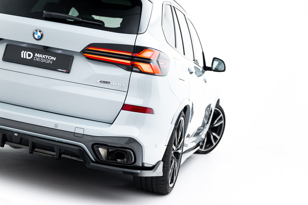 Maxton Design Rear Splitter (with vertical bars) V.2 BMW X5 M-Pack G05 Facelift