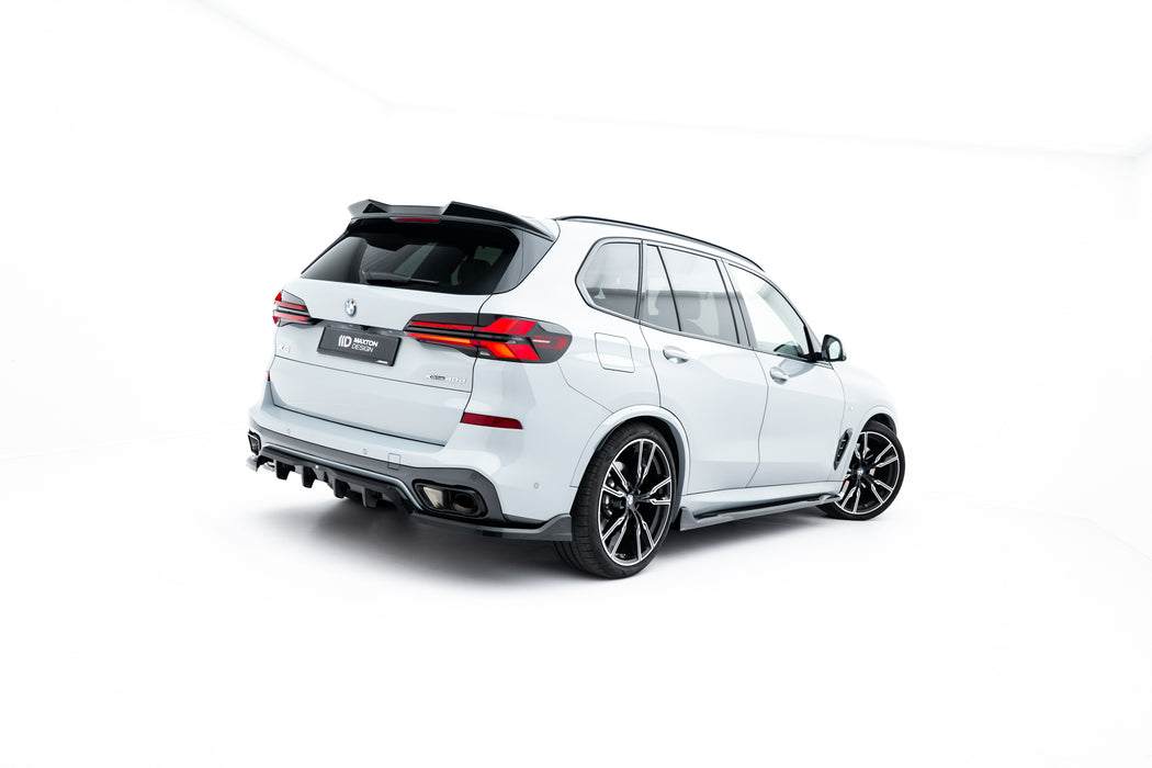 Maxton Design Rear Splitter (with vertical bars) V.2 BMW X5 M-Pack G05 Facelift