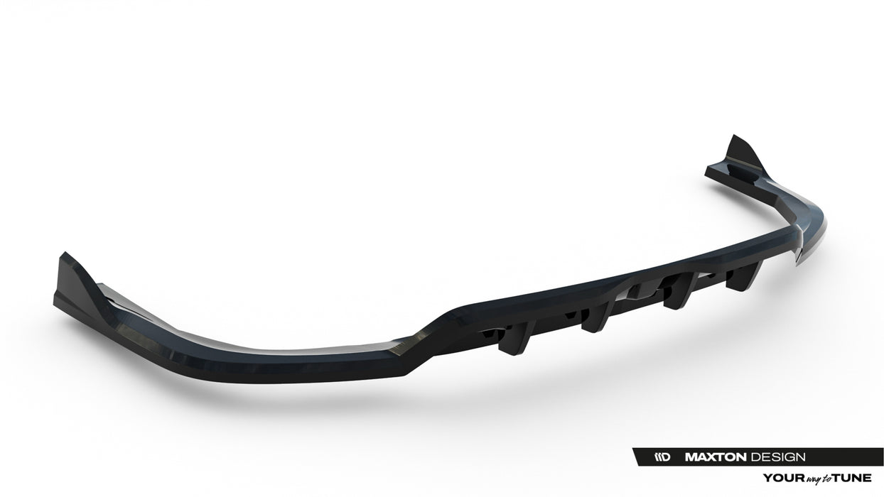 Maxton Design Rear Splitter (with vertical bars) V.2 BMW X5 M-Pack G05 Facelift
