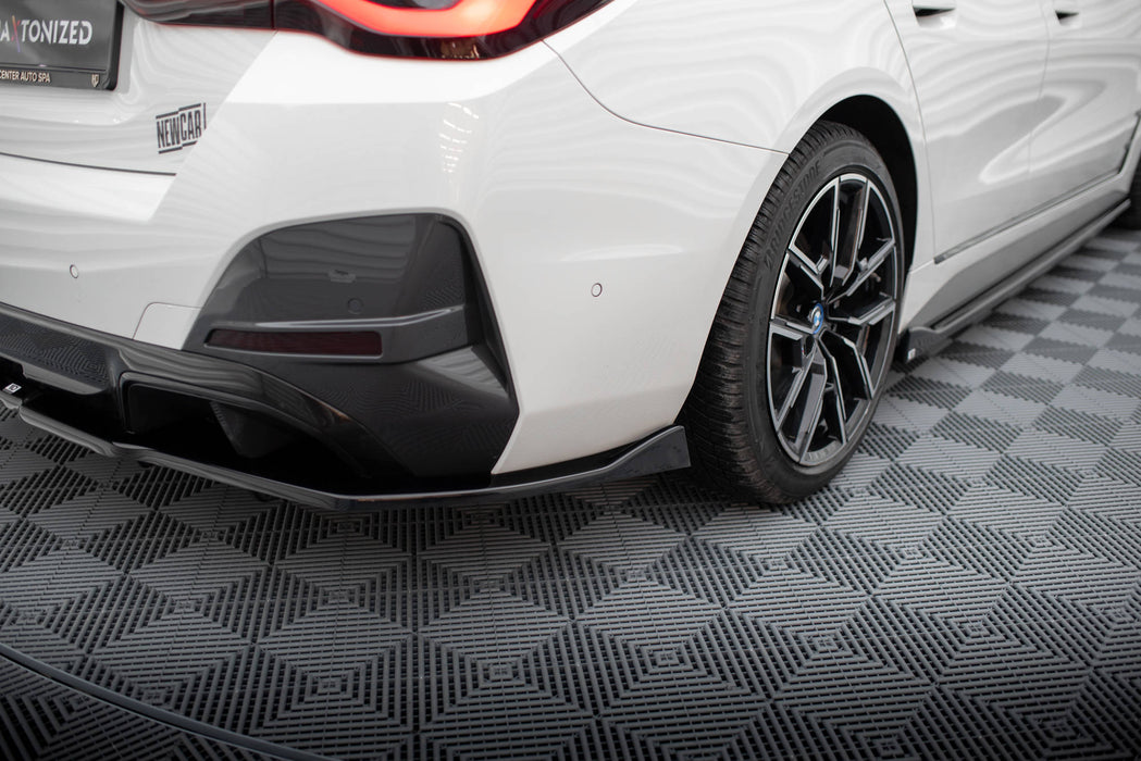 Maxton Design Rear Splitter (with vertical bars) V.2 BMW i4 M-Pack G26