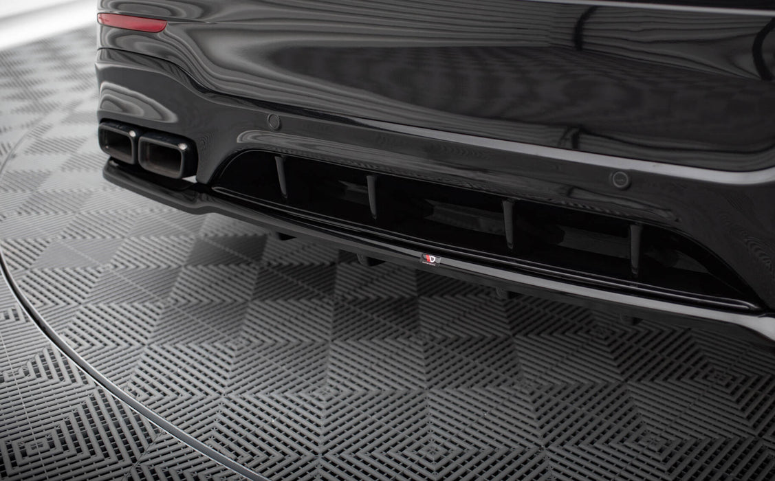 Maxton Design Rear Splitter (with vertical bars) V.2 Mercedes-AMG GLC 63 SUV X253