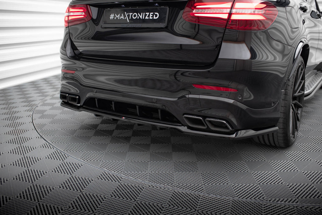 Maxton Design Rear Splitter (with vertical bars) V.2 Mercedes-AMG GLC 63 SUV X253