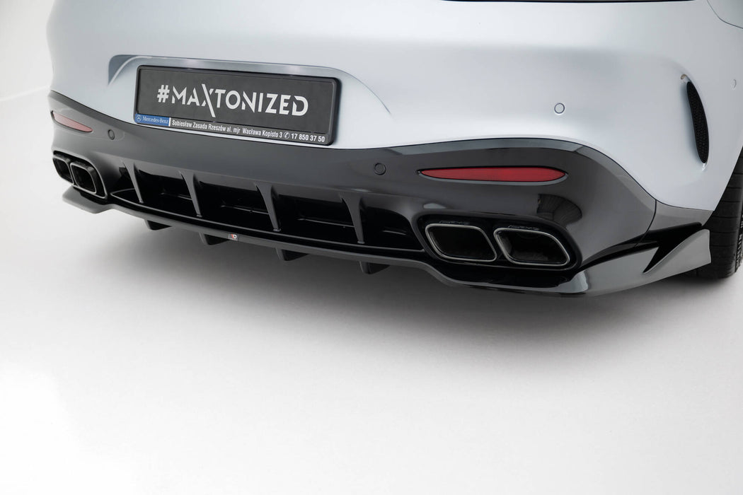 Maxton Design Rear Splitter (with vertical bars) V.2 Mercedes-AMG GT 63 / 55 / 63 S E Performance C192