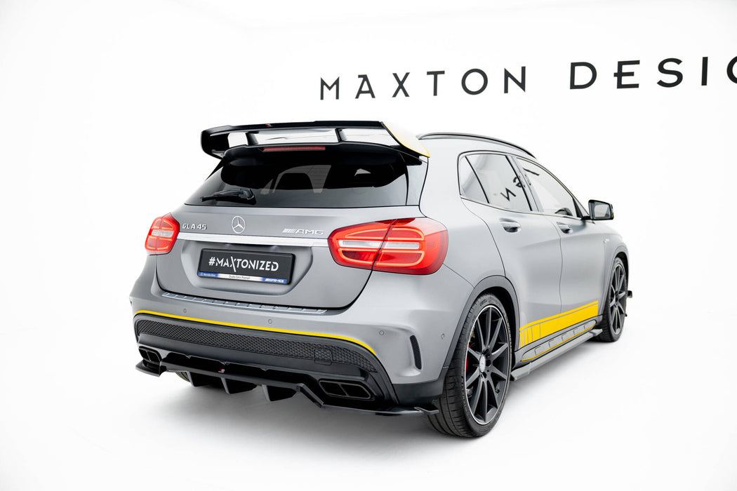 Maxton Design Rear Splitter (with vertical bars) V.2 Mercedes-Benz GLA 45 AMG X156